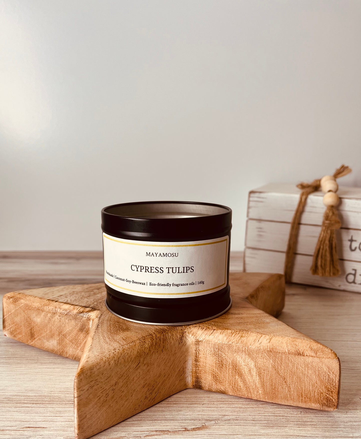 Cypress Tulips Candle