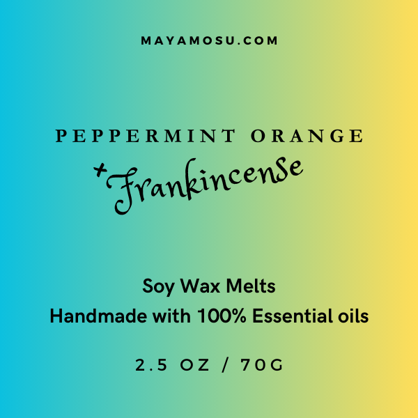 Peppermint Orange & Frankincense Wax Melts