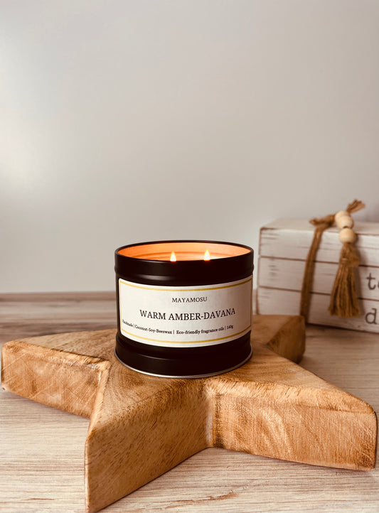 Warm Amber-Davana Candle