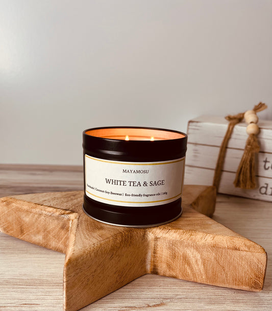 White Tea & Sage Candle